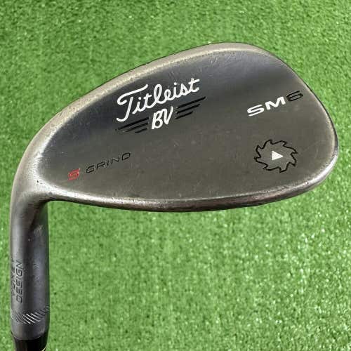 Titleist Vokey SM6 Jet Black Wedge Sand SW 56° 10 Extra Stiff Flex Left Handed