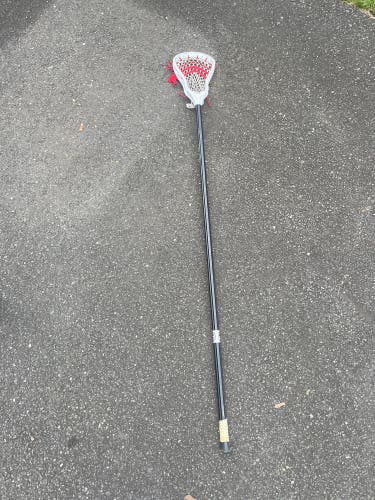 Caliber Lacrosse stick with Maverik Tank