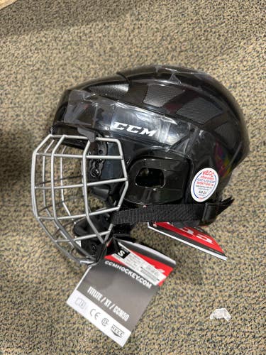 Black New Small CCM 50 Helmet