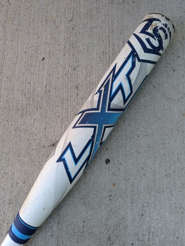 White Used 2018 Louisville Slugger LXT Bat (-10) Composite 20 oz 30"