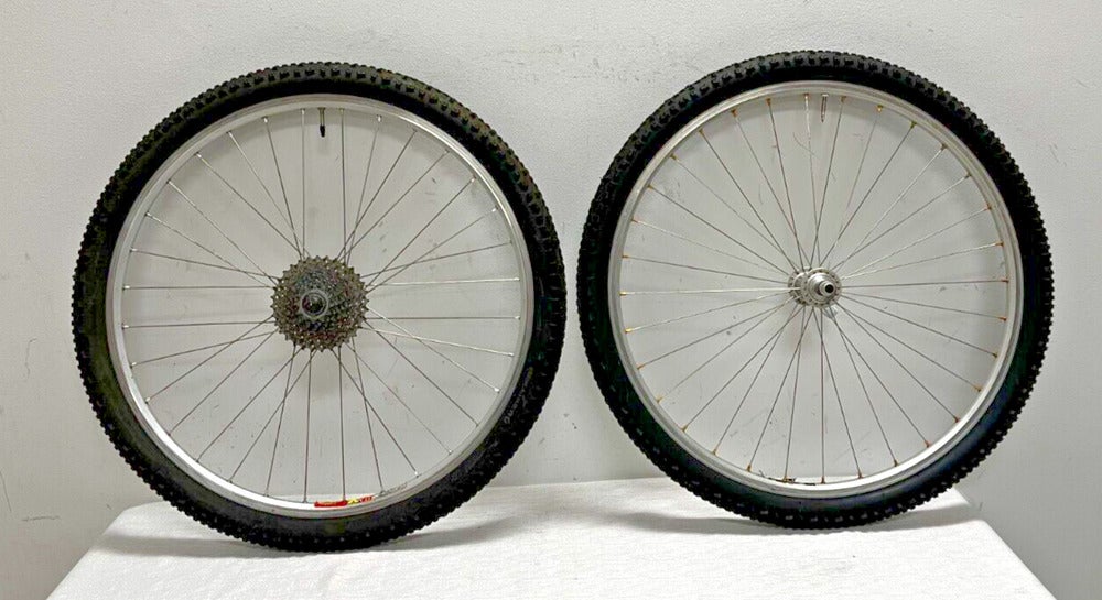 Vintage Mavic X517/X221 8-Spd 26" Wheelset XT M750/Specialized Hubs +Tires