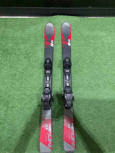 Used Kid's K2 Indy 112 cm All Mountain Skis With Bindings