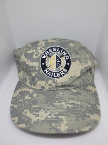 Wheeling Nailers Adjustable Camouflage Hat