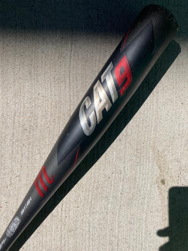 Used Kid Pitch (9YO-13YO) Marucci CAT9 Bat USSSA Certified (-10) Alloy 21 oz 31"