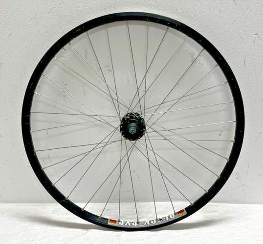 Sun Rims Black Eye 32-Spoke Black Aluminum Disc Brake 26" Mtn Bike Front Wheel