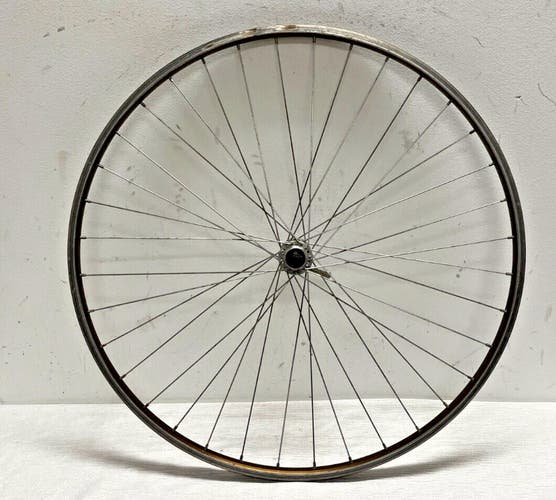 Vintage Araya 36-Steel Bronze Aluminum 700C Front Wheel Suzue Sealed Bearing Hub