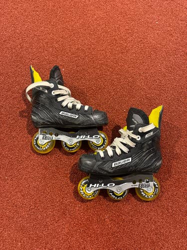 Used Youth Bauer RS Inline Skates Regular Width Size 13