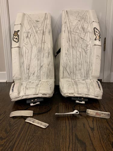 Used Brian's GNETiK 8.0 Goalie Leg Pads