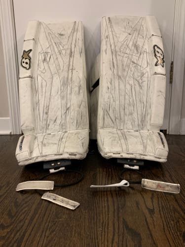 Used  Brian's  GNETiK 8.0 Goalie Leg Pads