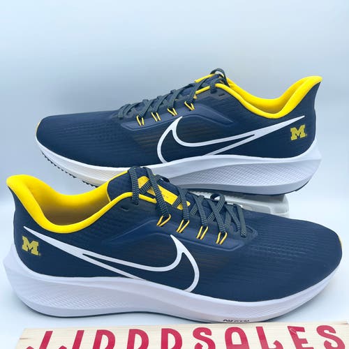 Nike Air Zoom Pegasus 39 Michigan Wolverines Navy DR1964-400 Men’s Sz 16 NEW