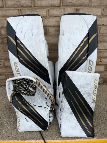 Used 30" Intermediate Bauer Vapor 3x Goalie Full Set