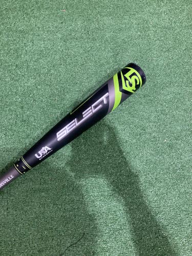 Used Kid Pitch (9YO-13YO) 2020 Louisville Slugger Select Bat USABat Certified (-10) Hybrid 21 oz 31"