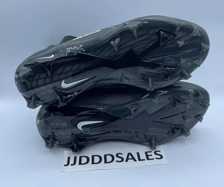 Nike Alpha Menace Elite 3 Black White Football Cleats CT6648  display picture 1