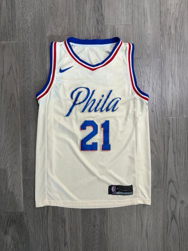 Adult Replica Joel Embiid #12 Philadelphia 76ers Phila City Edition NBA Basketball Jersey BNIB - L