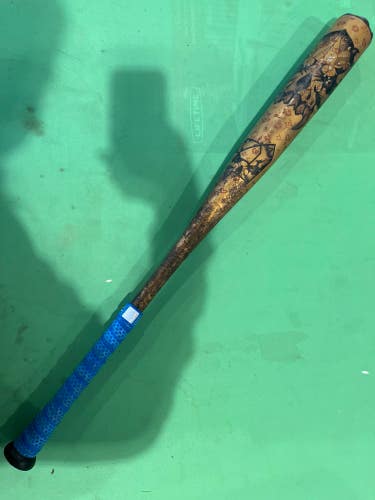 Used 2023 DeMarini Voodoo One Gold Bat BBCOR Certified (-3) Alloy 29 oz 32"