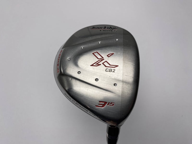 Tour Edge Exotics CB2 3 Fairway Wood 15* Accra T70 M3 Regular Graphite Mens RH