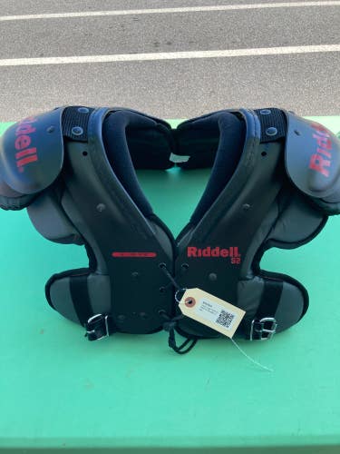 Used Large Youth Riddell S2 Shoulder Pads