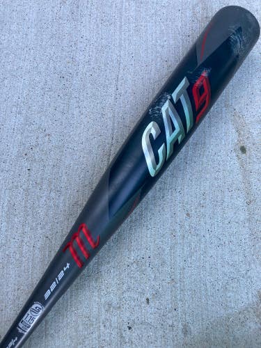 Used Kid Pitch (9YO-13YO) Marucci CAT9 Bat USSSA Certified (-8) Alloy 24 oz 32"