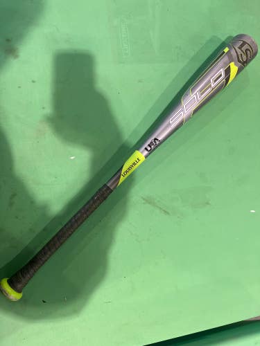 Used Kid Pitch (9YO-13YO) 2020 Louisville Slugger Solo Bat USABat Certified (-11) Alloy 17 oz 28"