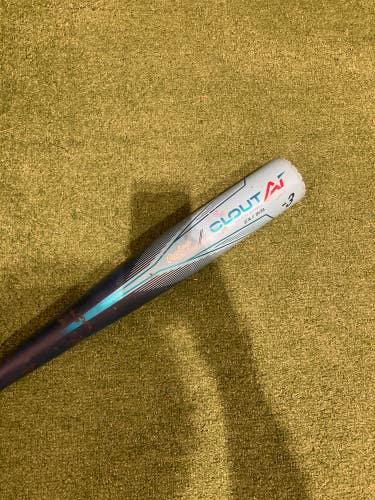 Used 2023 Rawlings Clout AI Bat BBCOR Certified (-3) Alloy 29 oz 32"