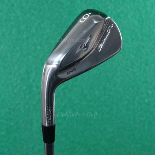 LH Mizuno Pro 245 Forged Single 6 Iron Dynamic Gold Mid 115 S300 Steel Stiff