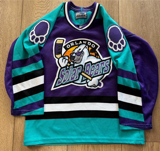 Orlando Solar Bears Boys Jersey L/XL