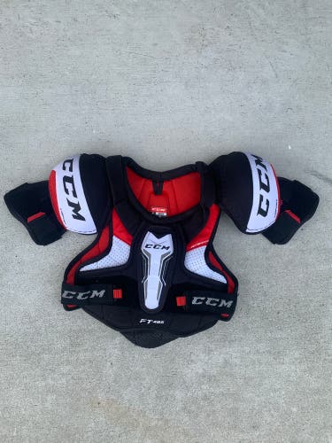 CCM FT485 Jetspeed Shoulder Pads Jr Medium