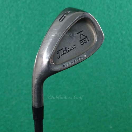 LH Titleist DCI Black Oversize+ Single 9 Iron UST 620 Graphite Stiff