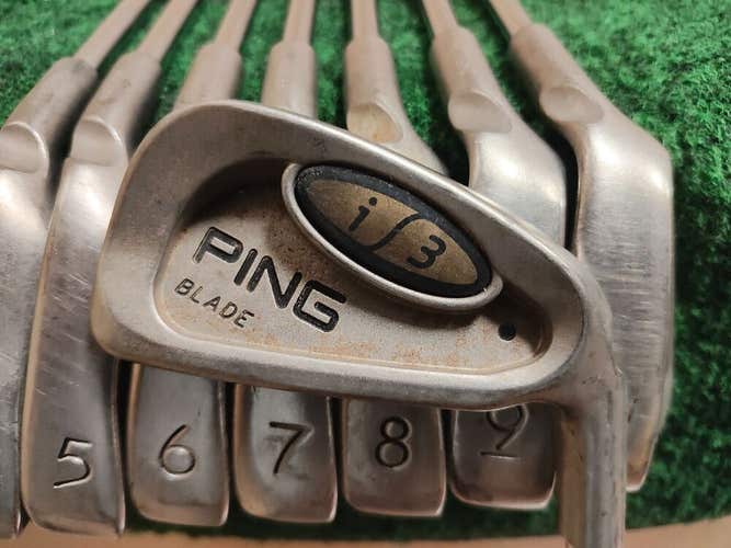 Ping Golf i3 Blade Black Dot Iron Set 3-PW Steel Shaft Stiff Flex JZ Cushin