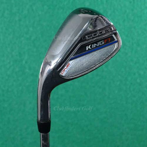 LH Cobra Golf King F7 One Length PW Pitching Wedge KBS Tour 105 Steel Stiff