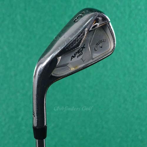 LH Callaway Apex Pro '19 Forged Single 3 Iron Project X Rifle 6.5 Steel X-Stiff