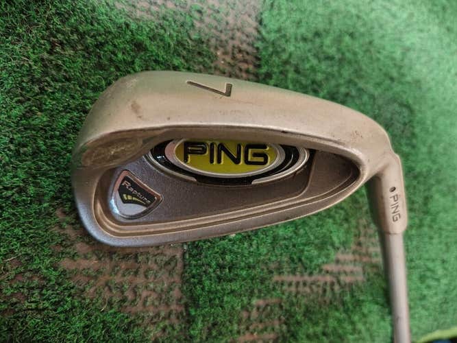 Ping Rapture Black Dot Individual 7 Iron Graphite Shaft Stiff Flex TFC 909