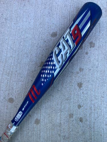 Used Kid Pitch (9YO-13YO) Marucci CAT9 Bat USSSA Certified (-10) Alloy 19 oz 29"