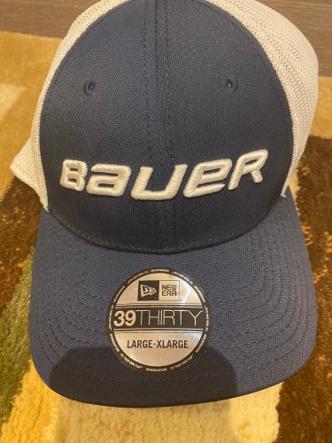 Bauer New Era 39Thirty Large/Extra Mesh Back Hat