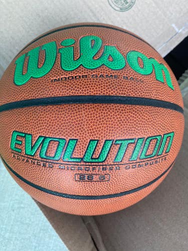 Brown Used Men's Wilson Evolution Basketball (28.5)