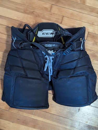 Used Senior Small CCM Axis 1.9 Hockey Goalie Pants