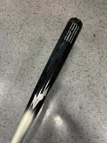 BamBooBat Energize Bamboo Wood Baseball Bat: SQ29SB Silver/Black 32"