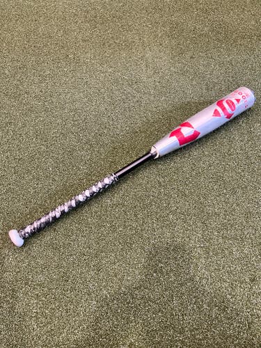 Used 2022 DeMarini The Goods USSSA Certified Bat (-10) Alloy 21 oz 31"