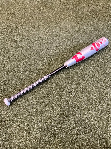 Used 2022 DeMarini The Goods USSSA Certified Bat (-10) Alloy 21 oz 31"