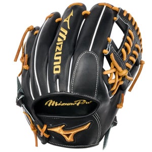 GMP-4000R-RightHandThrow Mizuno Pro Baseball Glove 11.5 Inch Black Right Hand Th