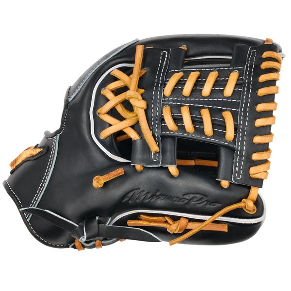 GMP-4000R-RightHandThrow Mizuno Pro Baseball Glove 11.5 Inch Black Right Hand Th