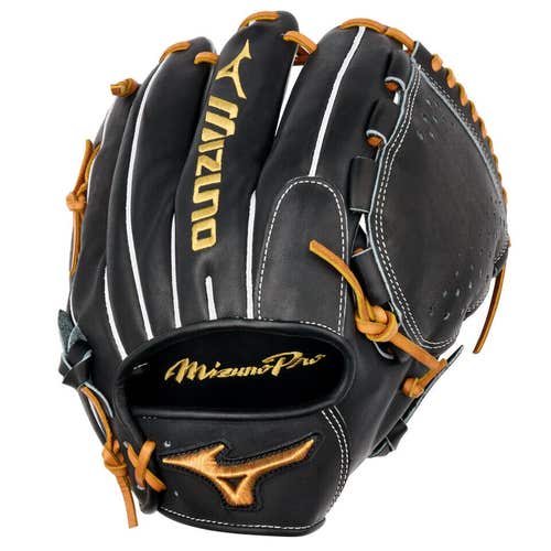 GMP-1100D-RightHandThrow Mizuno Pro Baseball Glove 12 Inch Black Right Hand Thro