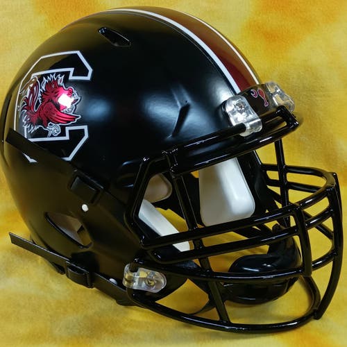 South Carolina Gamecocks mega custom fullsize Riddell Speed L football helmet