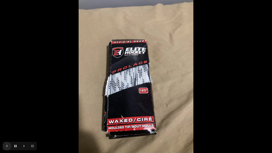 Elite Hockey Waxed Laces 120"