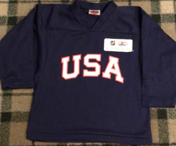 USA K1 blue medium hockey practice jersey