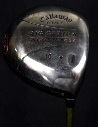 CALLAWAY BIG BERTHA DRIVER LOFT:10 FLEX:STIFF LENGTH:45 IN R HANDED NEW GRIP