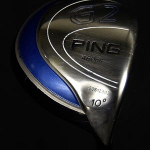 PING G2 DRIVER LOFT:10.5 FLEX:REGULAR LENGTH:44 IN RIGHT HANDED NEW GRIP