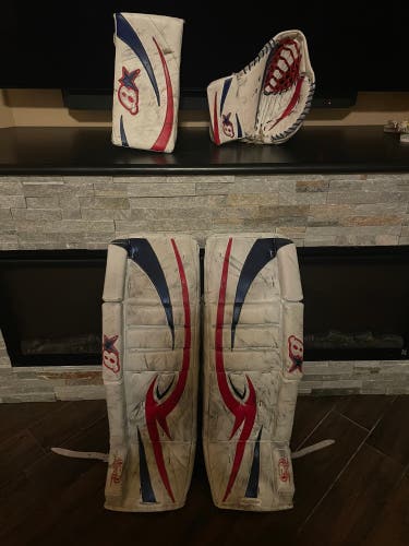 Used  Brian's Regular  Zero G Goalie Full Set