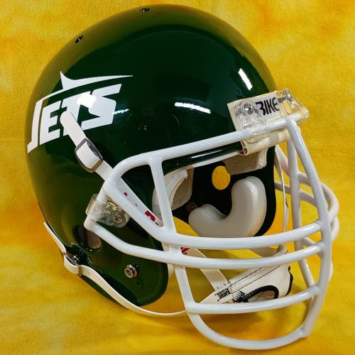 New York Jets throwback Super custom fullsize football helmet Schutt YXL #99