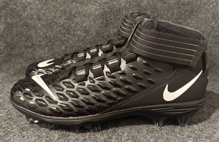 Men’s Nike Force Savage Pro 2 Football Cleats Black AH4000-002  Size 12